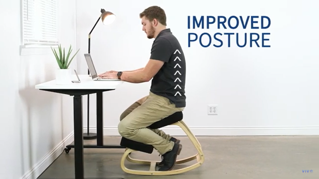 How to sit on a kneeling chair correctly