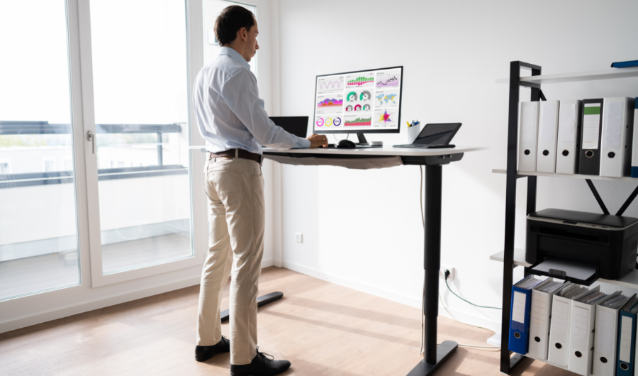 Standing office desk