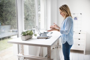 Work standing desk