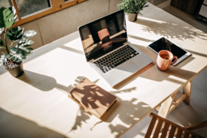 office with natural lighting